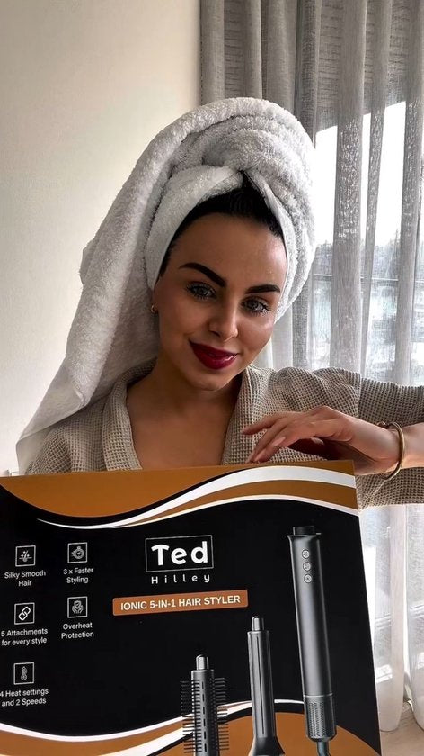 Ted Hilley Multistyler 5 in 1 Haarstyler - Beste Multistyler 2025 (Fahionchick)