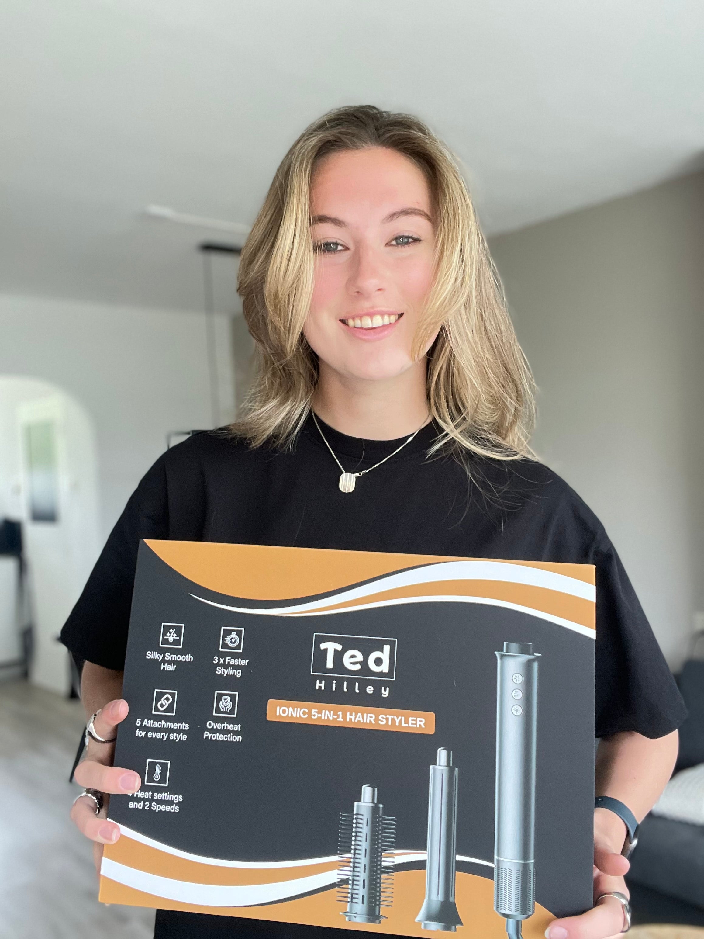 Ted Hilley Multistyler 5 in 1 Haarstyler - Beste Multistyler 2025 (Fahionchick)
