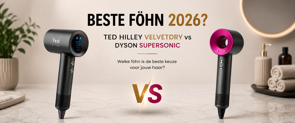 Ted Hilley VelvetDry vs Dyson Supersonic: Wat Is De Beste Ionische Föhn In 2026?